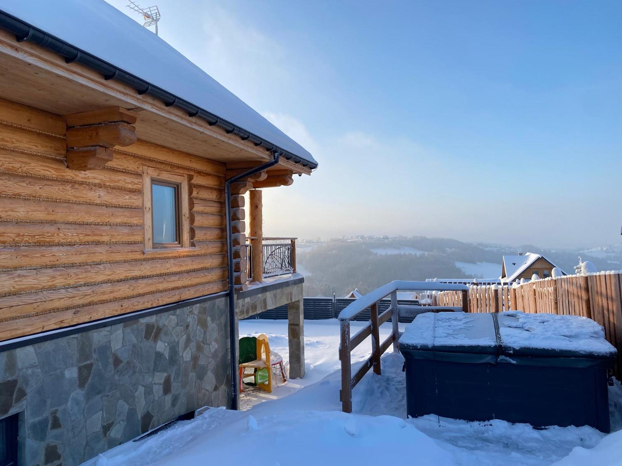 Zloty Gron Log Houses & Apartments Istebna Exterior photo