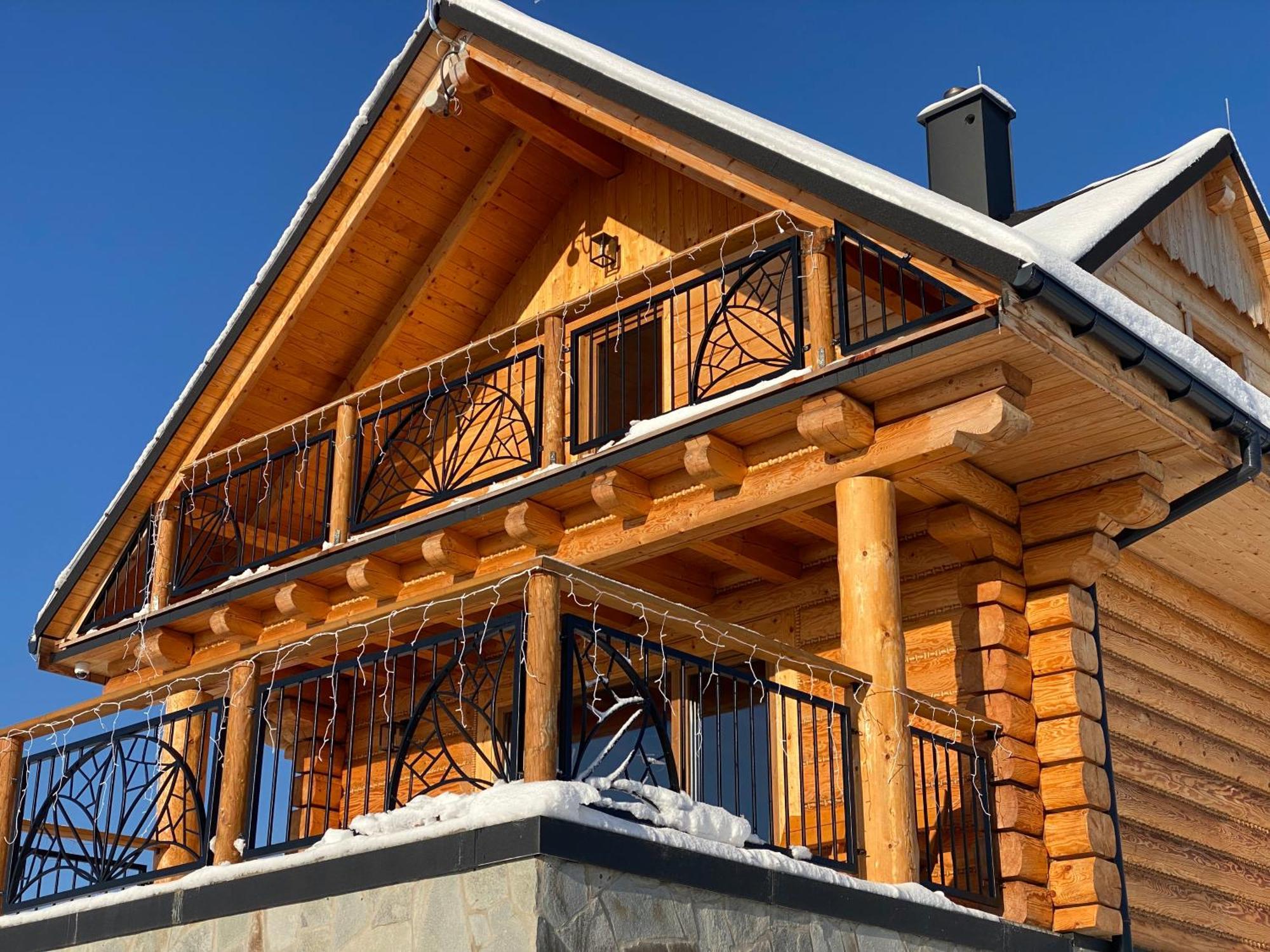 Zloty Gron Log Houses & Apartments Istebna Exterior photo